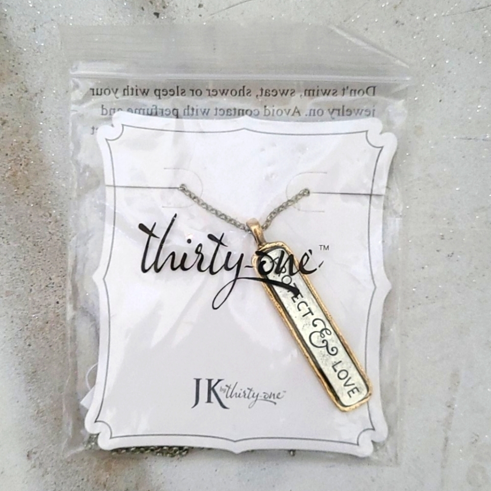 Thirty One "Protect & Love" Necklace